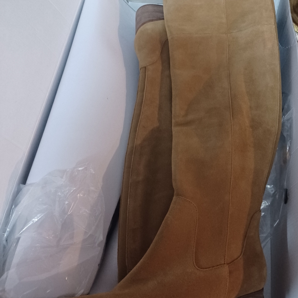Mark Fisher 8W over the knee suede boots!
